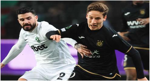 تأهل أندرلخت على حساب لودوجوريتس البلغاري لدور16 بدوري المؤتمر الأوروبي